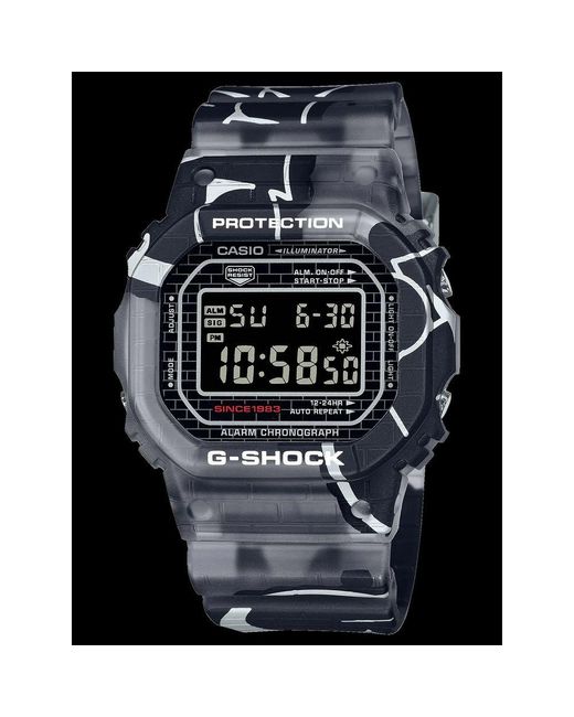 G-Shock Black Gray Resin Watch for men