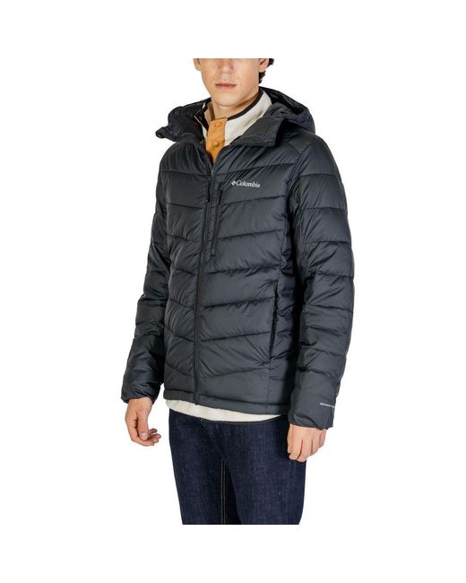 Columbia Black Polyester Jacket for men