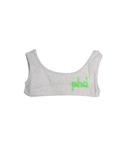 Phard Gray Crop Top Underwear