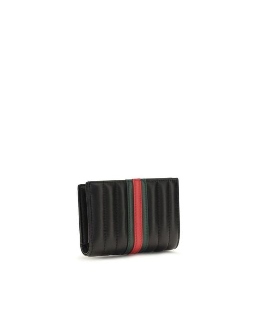 Gucci Black Calf Leather Bos Taurus Wallet