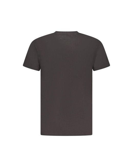 Tommy Hilfiger Black Cotton Men T for men
