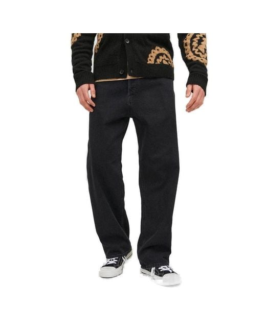 Jack & Jones Black Jack Jones Cotton Jeans & Pant for men