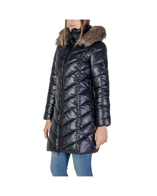 ONLY Blue Polyamide Jackets & Coat