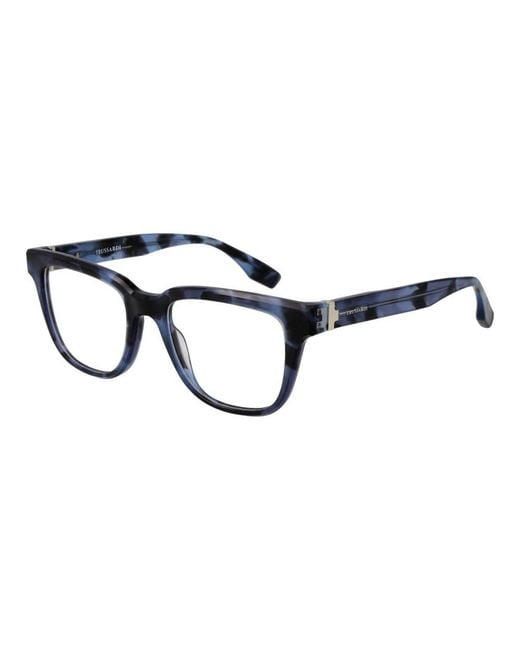 Trussardi Blue Acetate Glasses (frames) for men