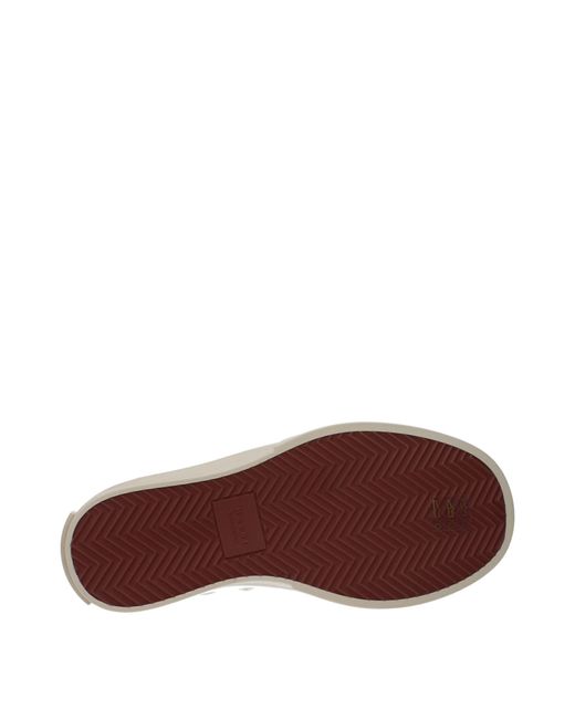 Marni White Leather Low Top Sneakers