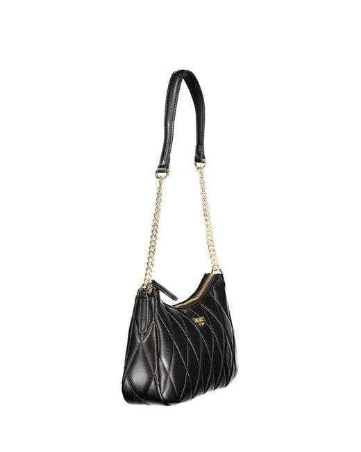 Twinset Black Polyurethane Shoulder Bag