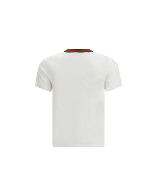 Gucci White Cotton T