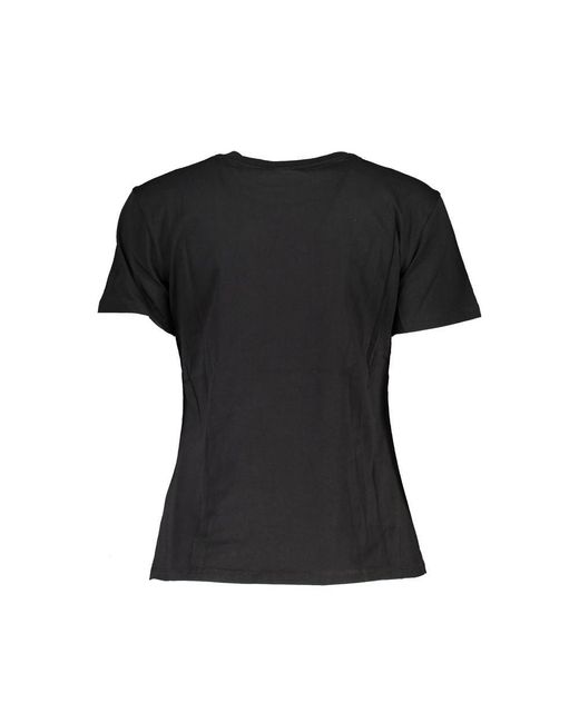 Patrizia Pepe Black Cotton T-Shirt