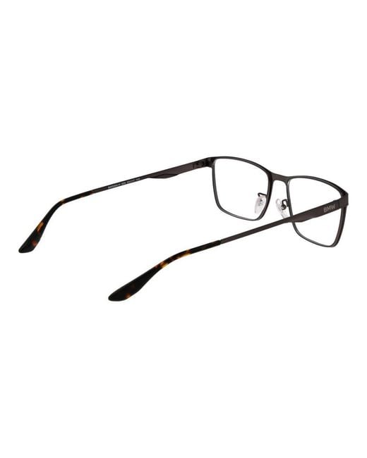 BMW Brown Gray Metal Glasses (frames) for men