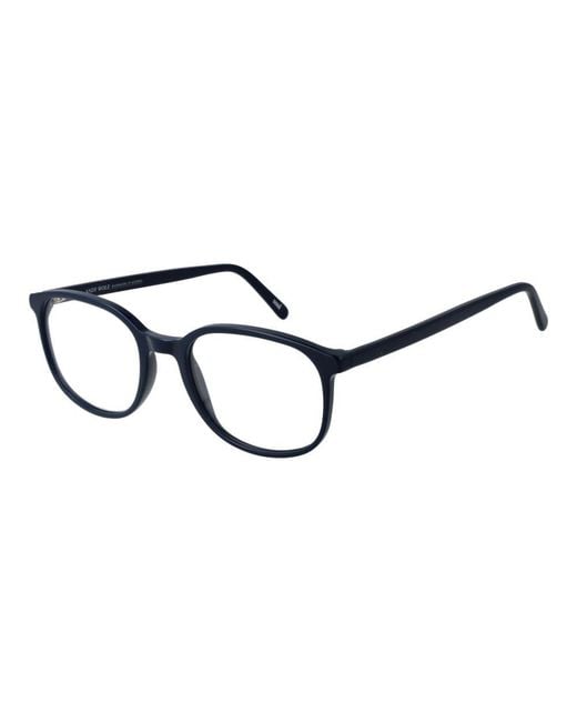 Andy Wolf Black Blue Acetate Glasses (frames)