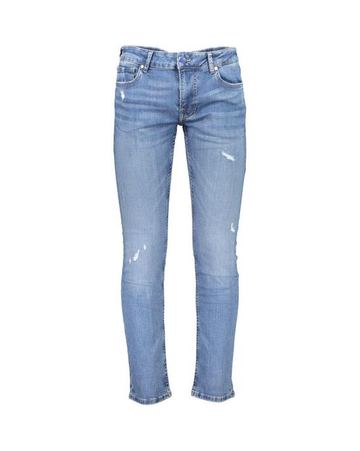 Guess Blue Cotton Jeans & Pant for men