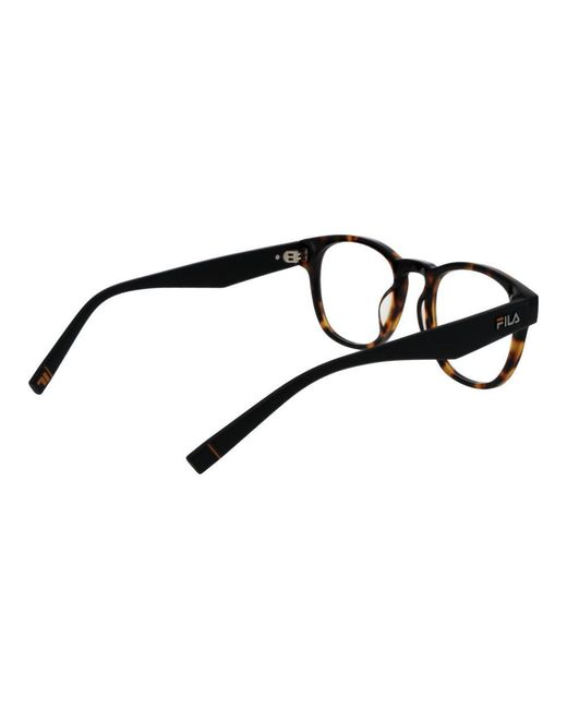 Fila Black Brown Cellulose Acetate Glasses (frames)