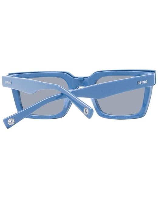 Sting Blue Acetate & Plastic Glasses (frames) for men