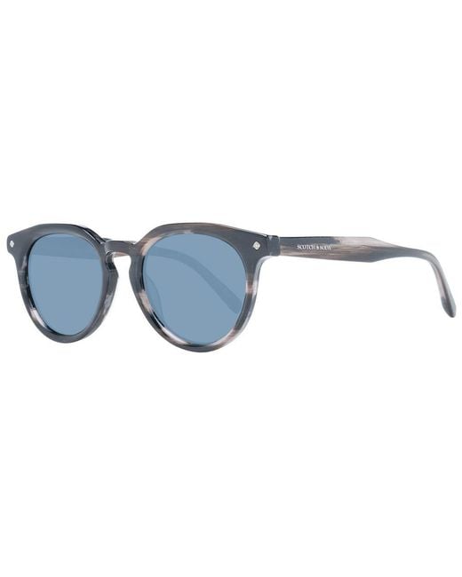 Scotch & Soda Blue Black Men Sunglasses for men
