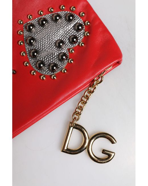 Dolce & Gabbana Red Clutches