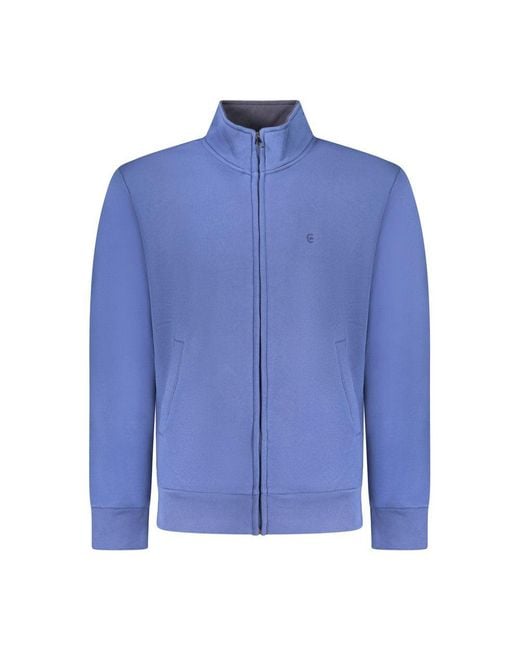 COVERI MOVING Blue Blu Cotton Men Sweatshirt for men