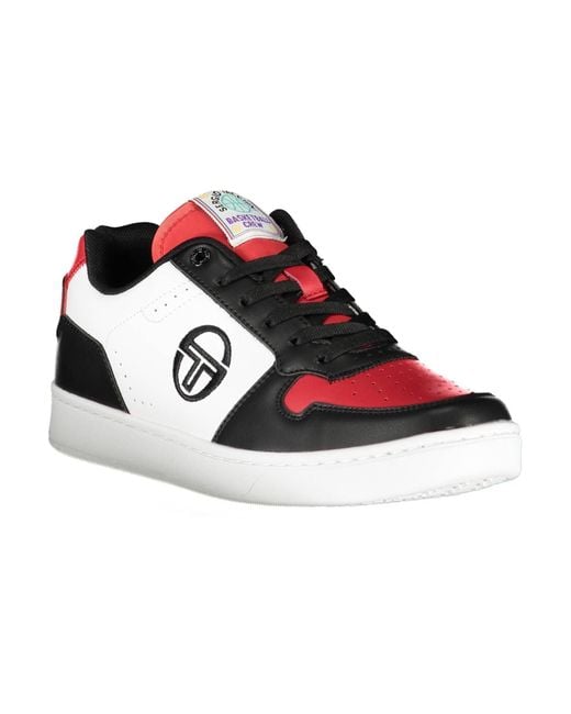 Sergio Tacchini Red Polyester Sneaker for men