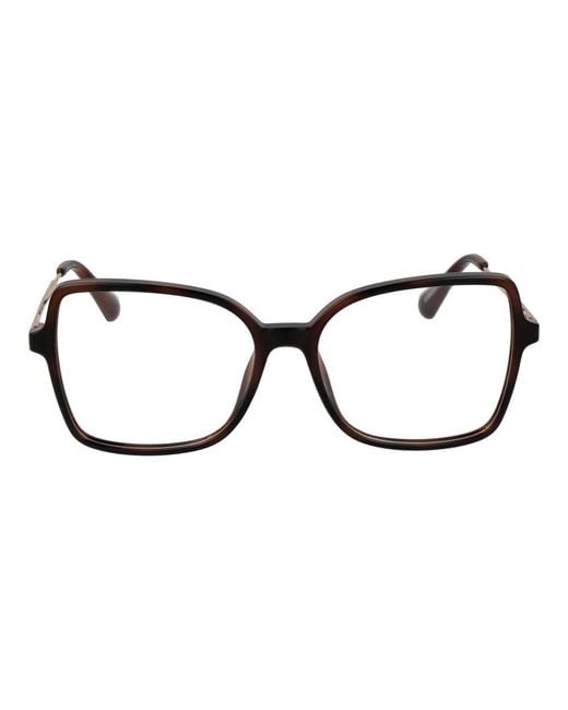 MAX&Co. Brown Stainless Steel Glasses (frames)