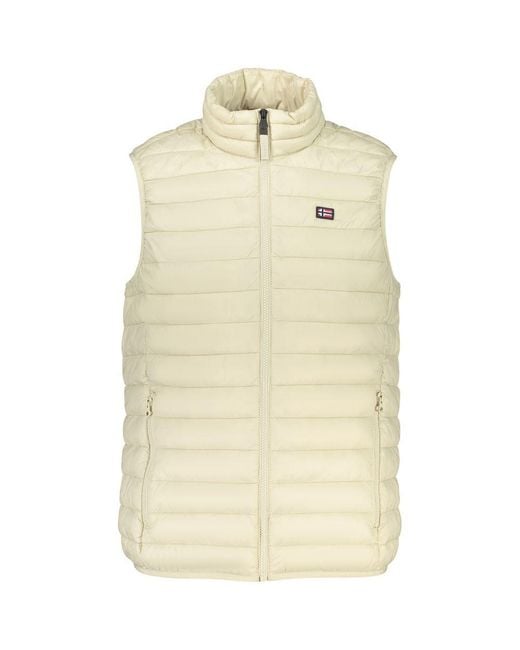 Norway 1963 Natural Beige Polyester Mens Vest for men