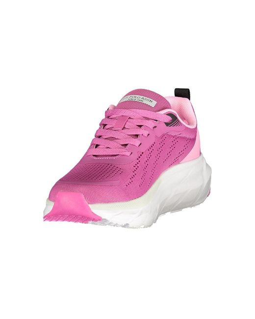 U.S. POLO ASSN. Pink Polyurethane Sneaker