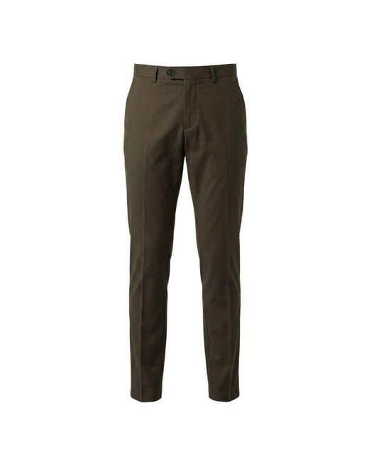 Trussardi Gray Green Cotton Men Pant for men