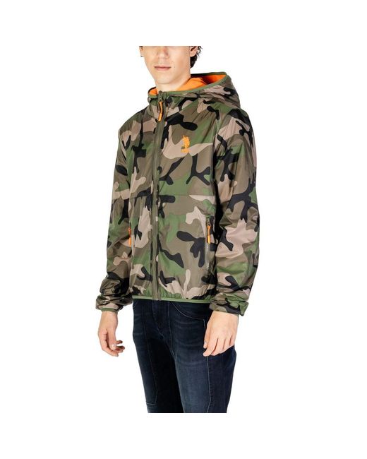 U.S. POLO ASSN. Green U. S. Polo Assn. Polyamide Jacket for men