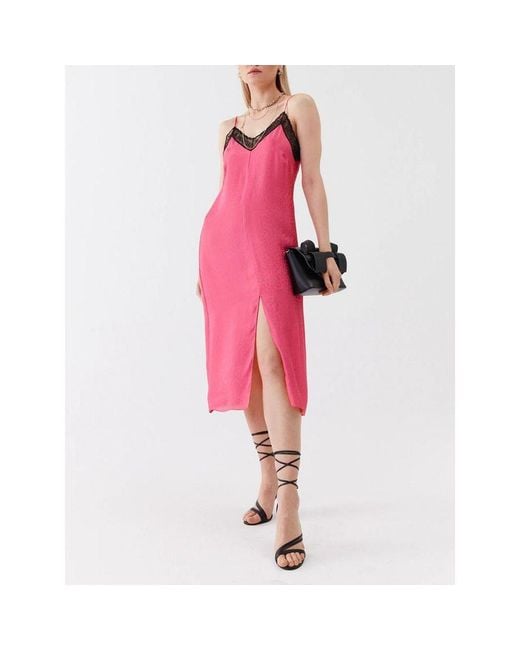 Patrizia Pepe Pink Viscose Casual Dress