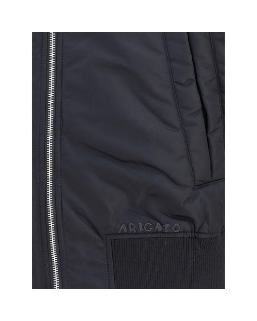 Axel Arigato Blue Pen Layered Bomber for men
