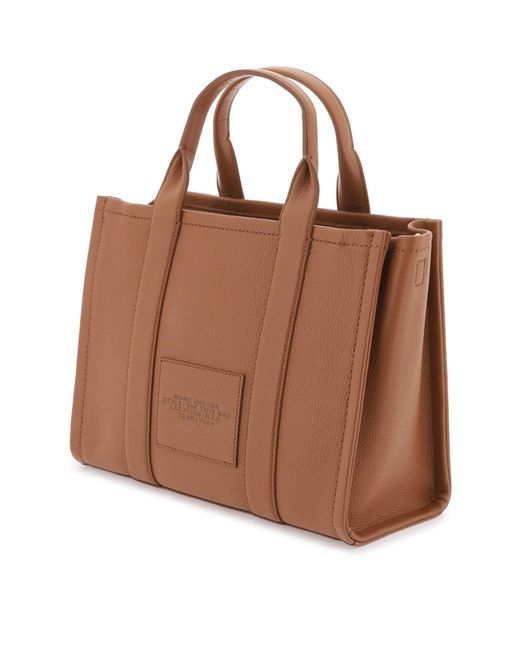 Marc Jacobs Brown The Leather Small Tote Bag