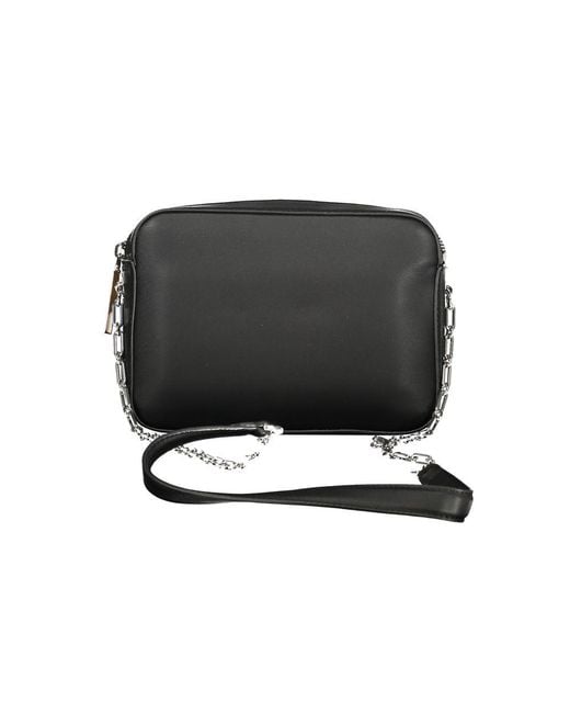 Calvin Klein Black Polyester Handbag