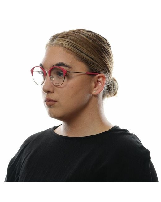 Police Pink Metal & Plastic Glasses (Frames)