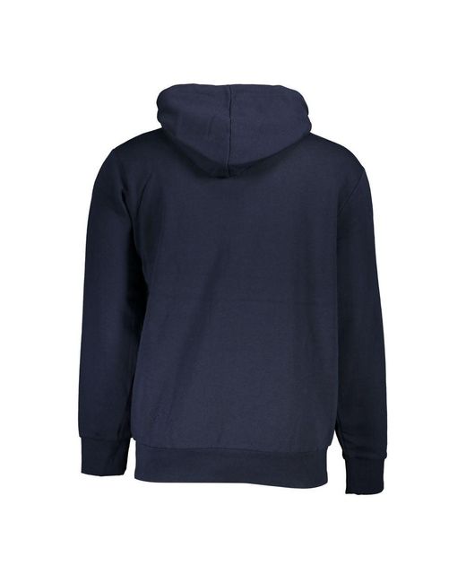 Timberland Blue Classic Fleece Hooded Sweatshirt for men