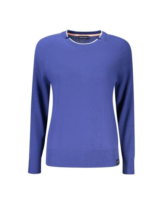 North Sails Blue Viscose 's Sweater