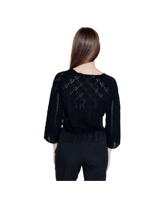 Vero Moda Black Cotton Tops & T