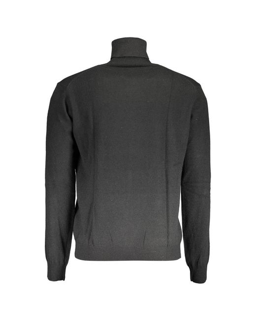 La Martina Gray Wool Sweater for men