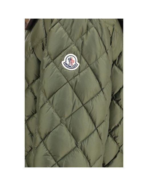 Moncler Green Multicolor Polyamide Full for men