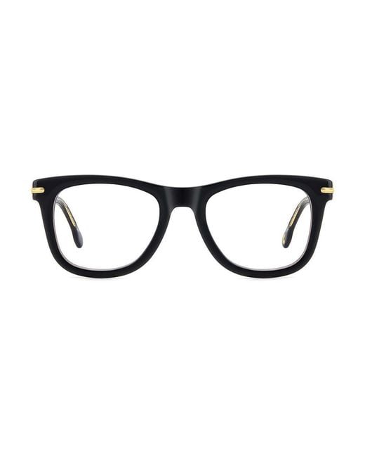 Carrera Black Acetate Glasses (frames) for men