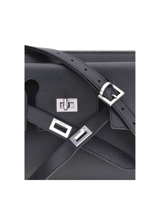 ショルダーバッグ・ポシェット BALENCIAGA BLACK LEATHER SMALL BEL AIR SHOULDER BAG Black Shoulder bag Bel Air Small Balenciaga - Vitkac Canada