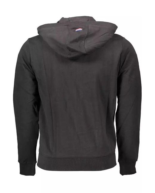 U.S. POLO ASSN. Black Cotton Sweater for men
