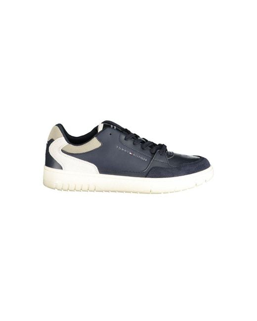 Tommy Hilfiger Blue Polyester Sneaker for men