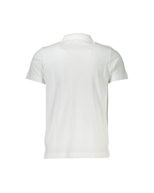 Roberto Cavalli White Cotton Polo for men