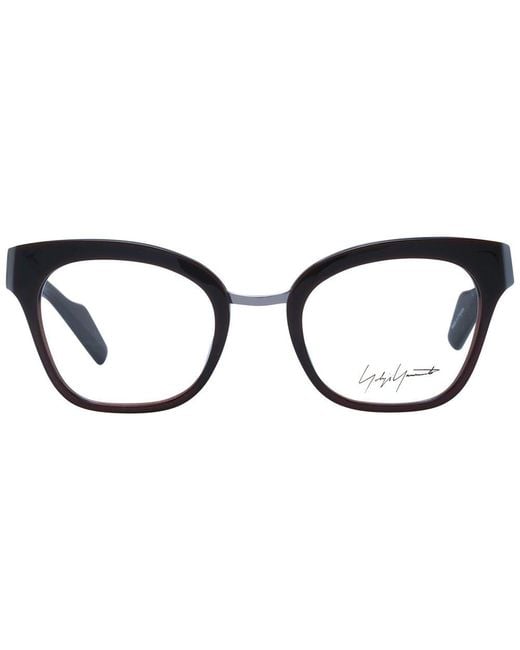 Yohji Yamamoto Black Acetate Glasses (Frames)