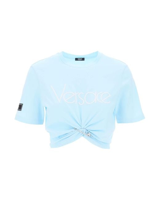 Versace Blue "cropped 1978 Re