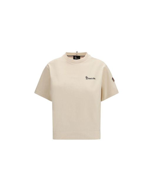 Moncler Natural Beige Cotton Sportswear