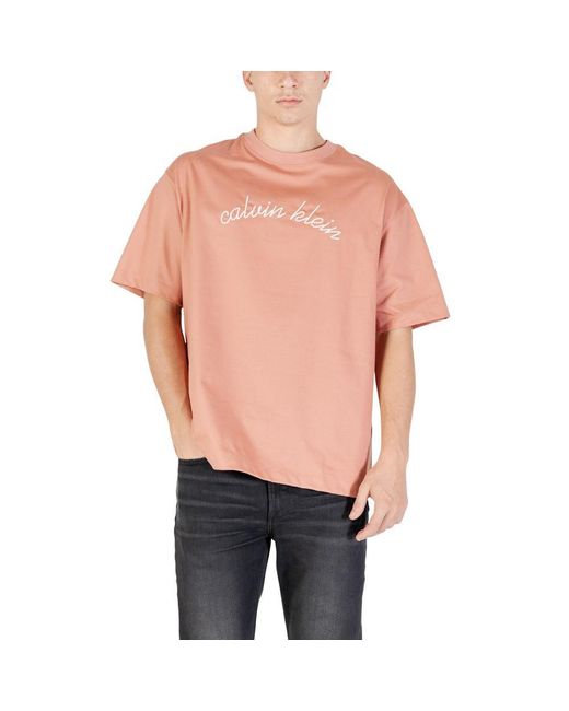 Calvin Klein Natural Multicolor Cotton T for men