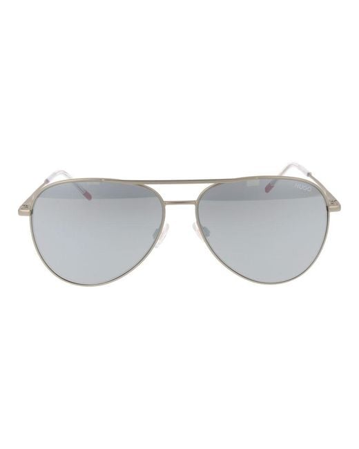 Boss Metallic Metal Sunglasses for men