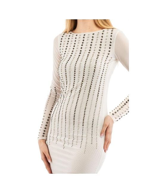 Patrizia Pepe Natural Polyester Casual Dress