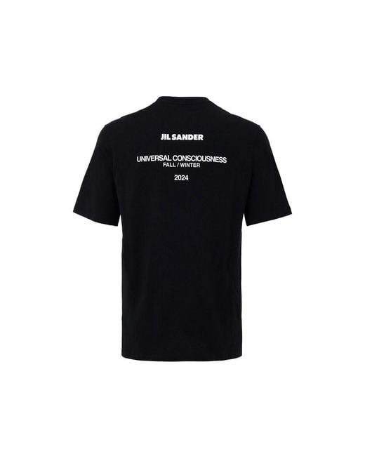 Jil Sander Black T-Shirts