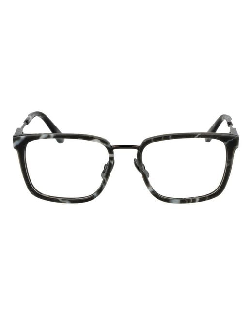 Police Black Gray Metal Glasses (frames) for men