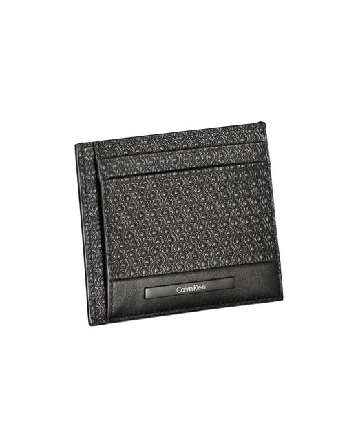 Calvin Klein Black Leather Wallet for men